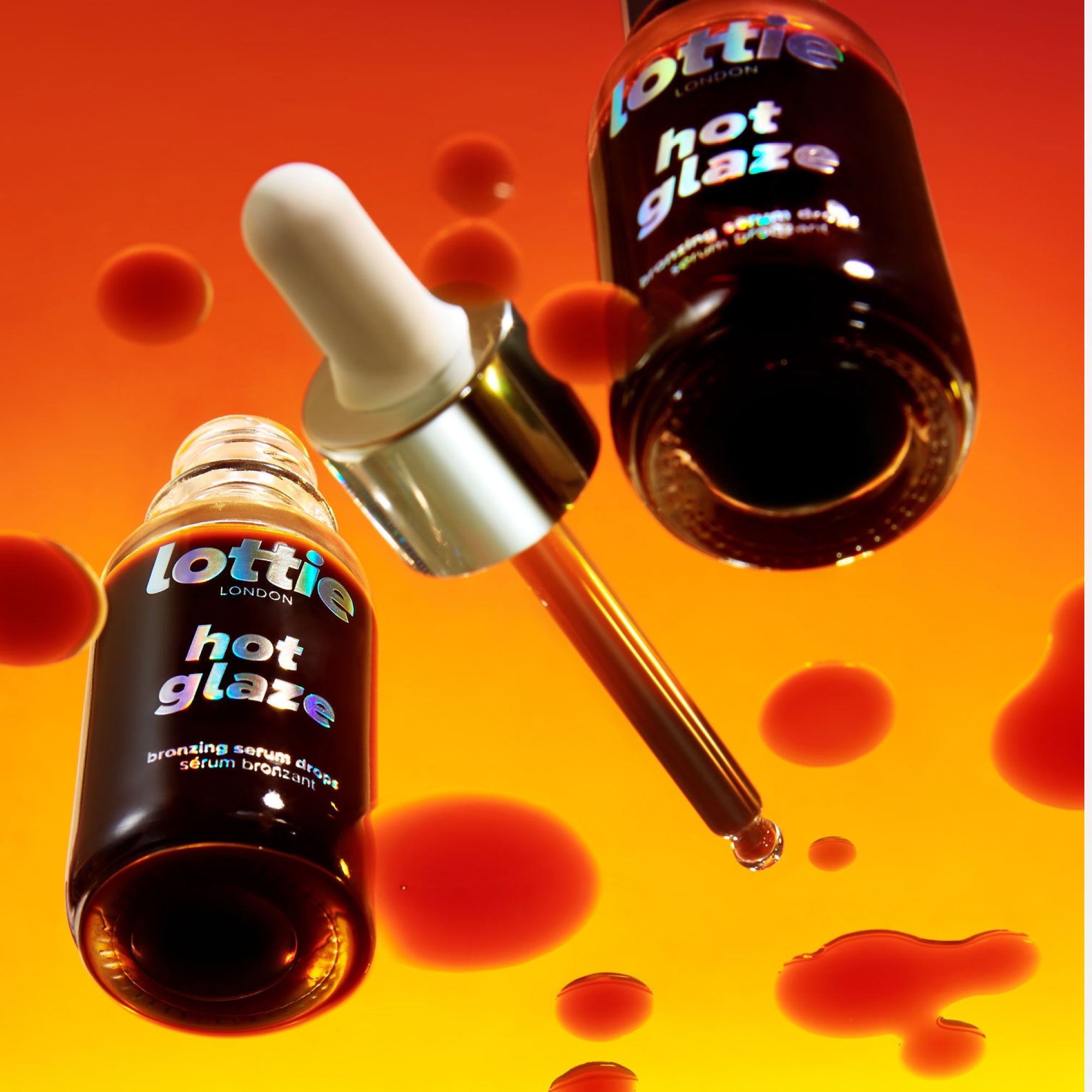 hot glaze bronzing serum drops