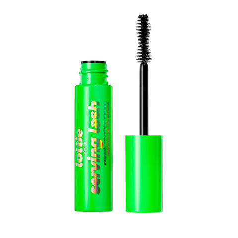 serving lash mascara product from Lottie