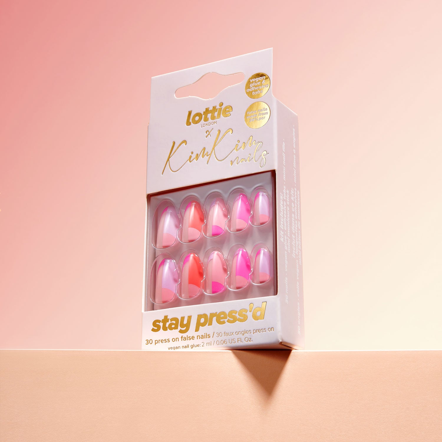 lottie x KimKim stay press'd- colour block party