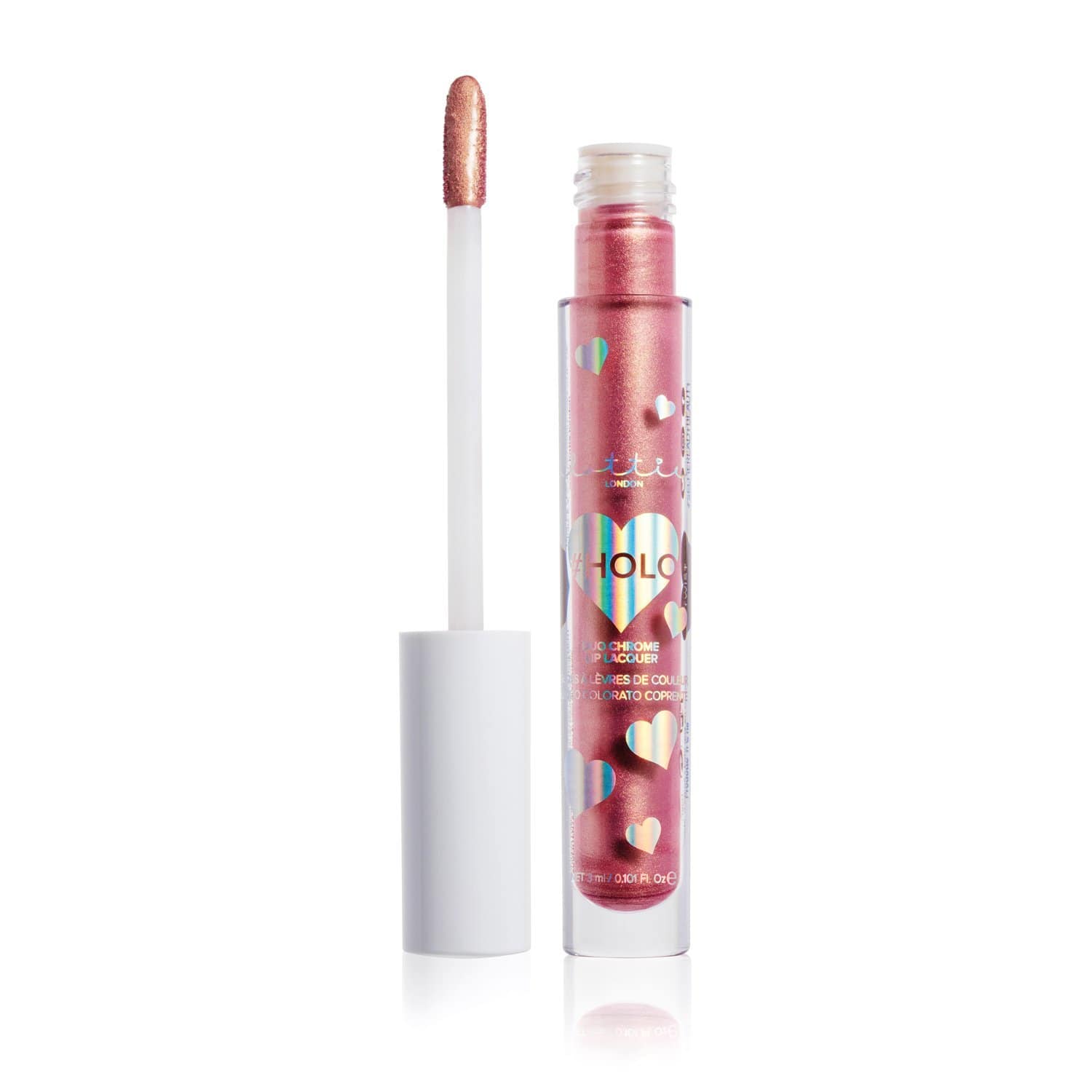 #holo Twist Makeup duo chrome lipgloss