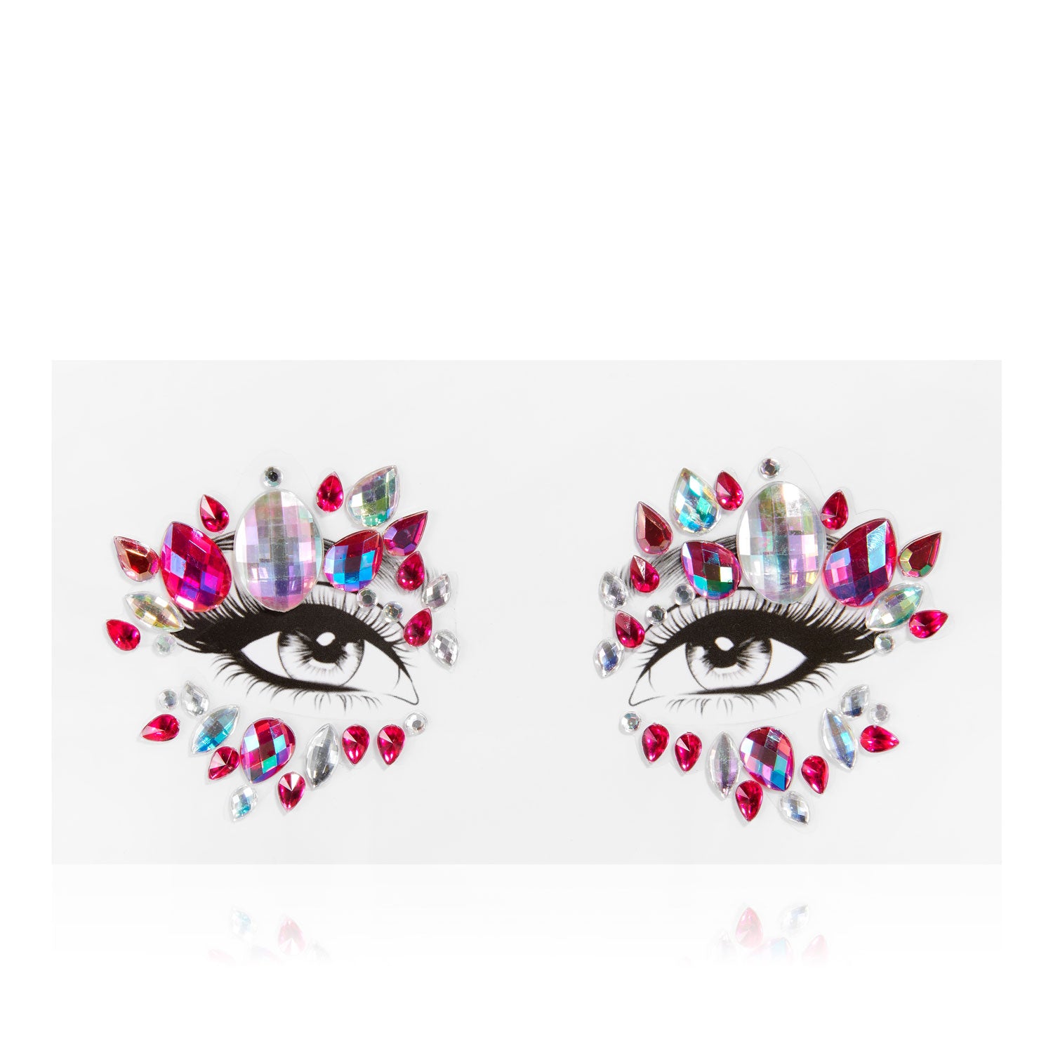 proud to be - pink supreme face gems