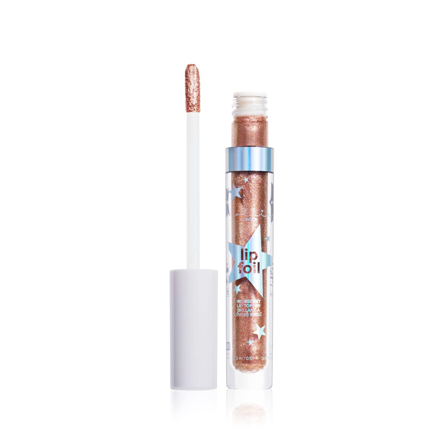 lip foil Sinner Makeup iridescent lip topper