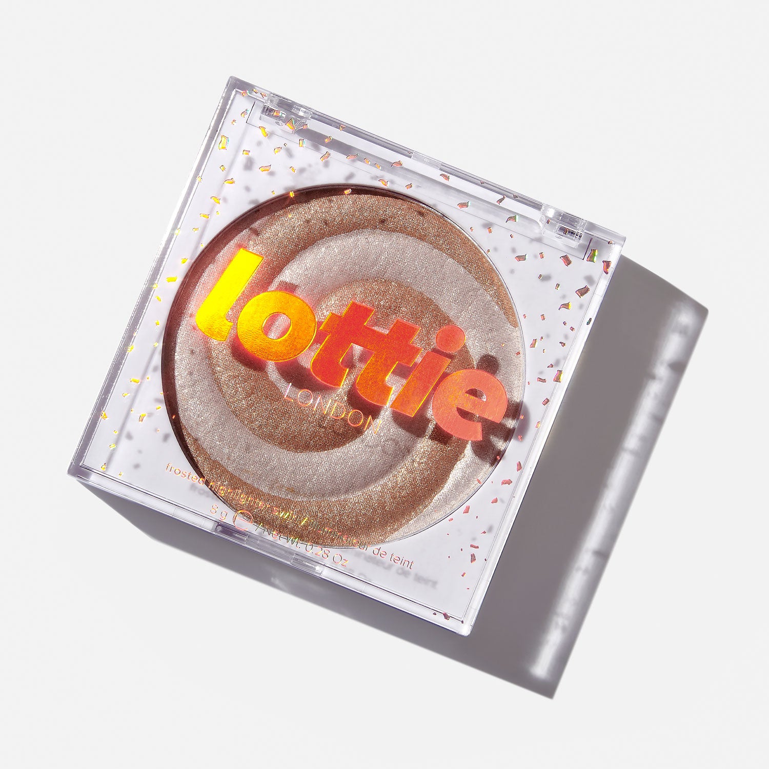 frosted highlighter swirl - cinnamon bun