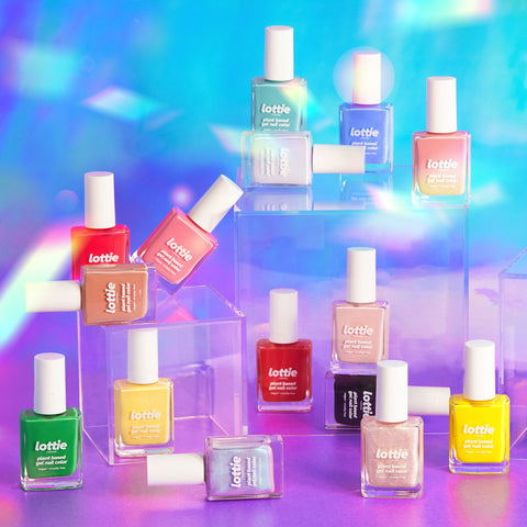 plant based gel effect polish - it's lit product from Lottie