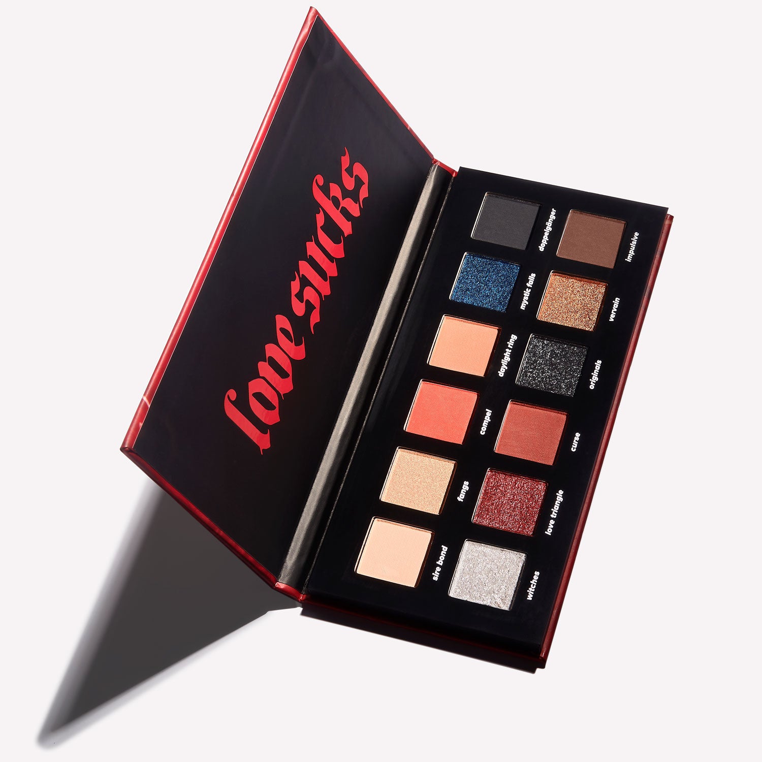 the vampire diaries x love sucks eyeshadow palette