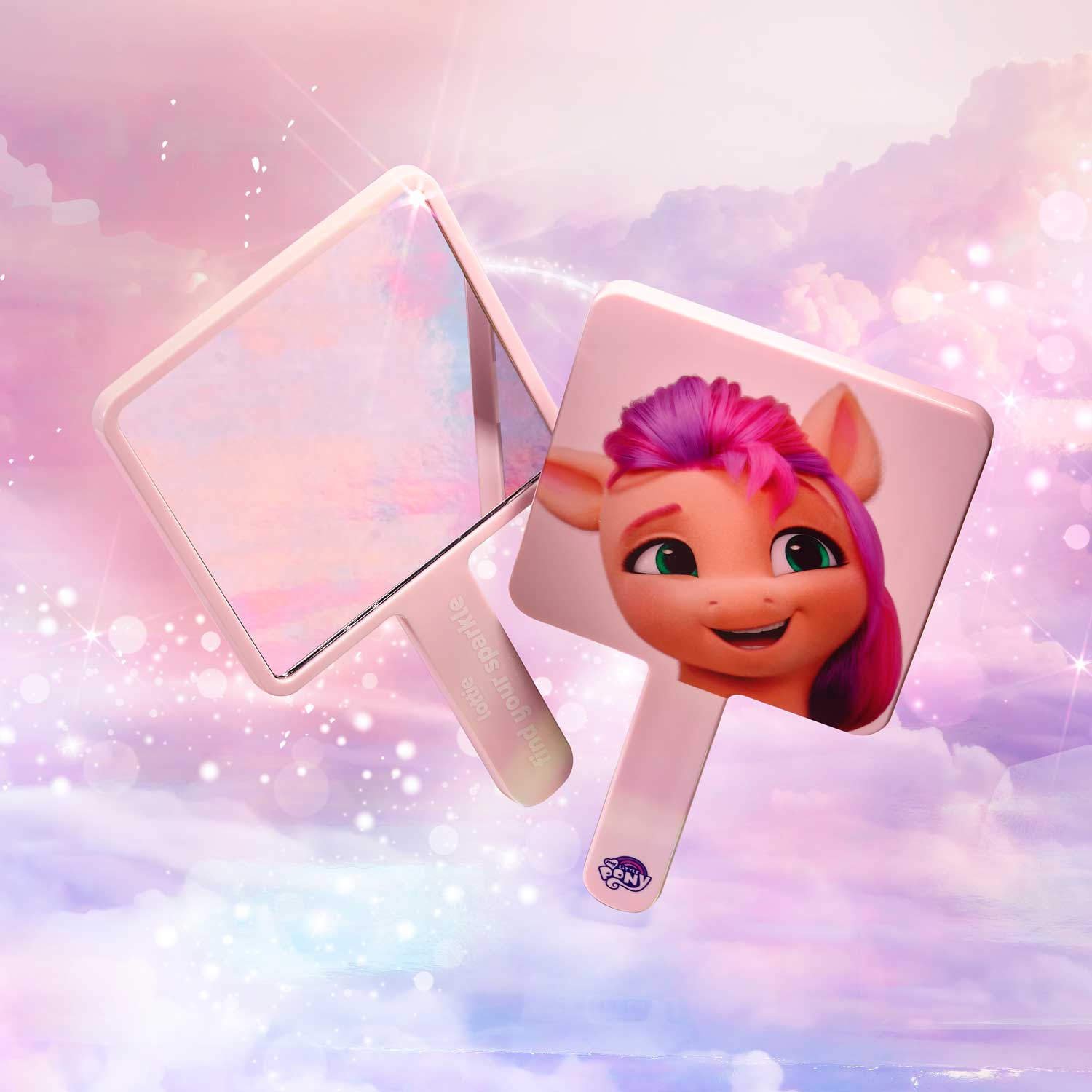 my little pony hand held mirror - find your sparkle