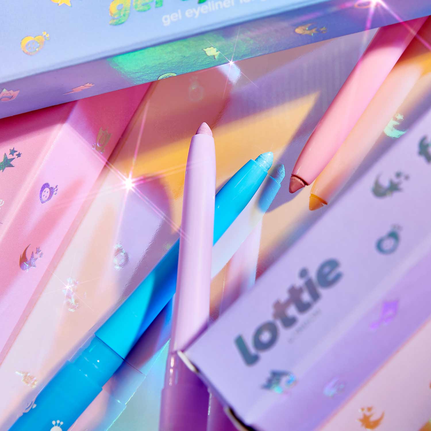 my little pony follow me gel eyeliner - pastel blue