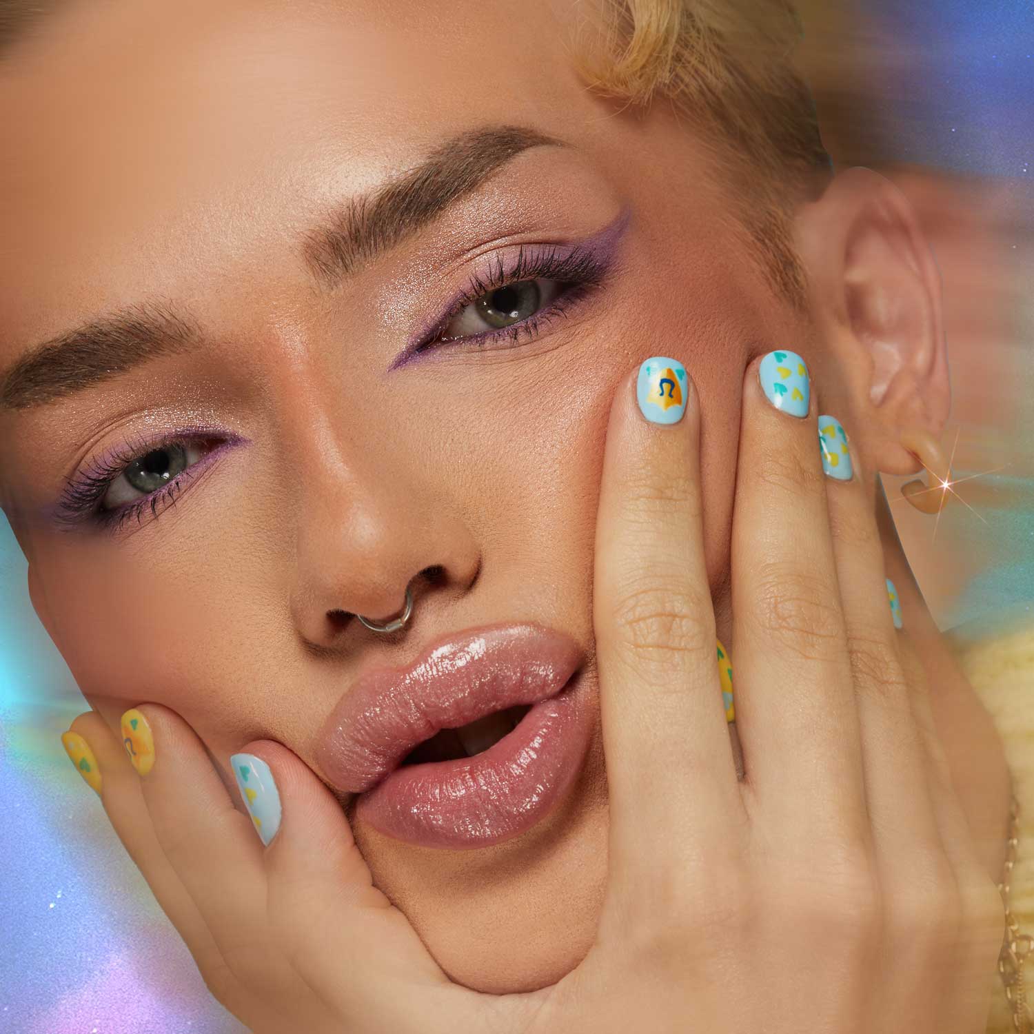 my little pony follow me gel eyeliner - pastel lilac