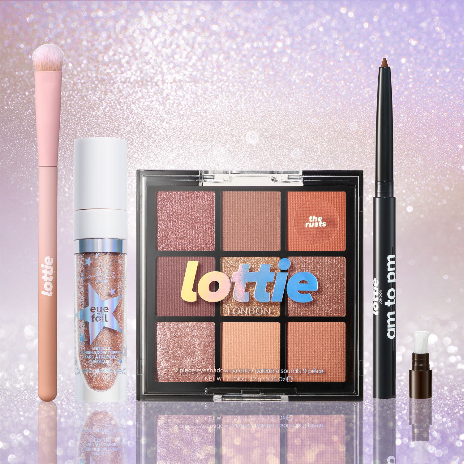 bronzed eye gift set