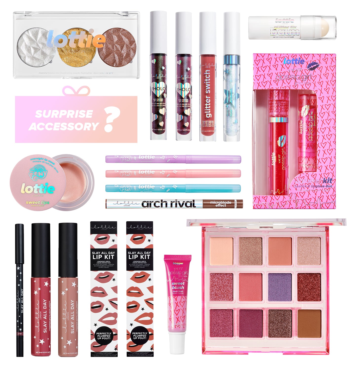 20 piece MEGA dupe make up collection